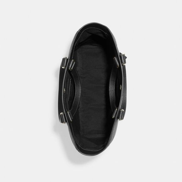 NWT Coach Outlet Hudson Double Handle Tote Bag In Signature Canvas - Picture 3 of 6